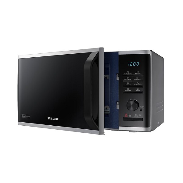 SAMSUNG - Micro-ondes Solo 23l 800w Silver/noir - MS 23 K 3555 ES - large