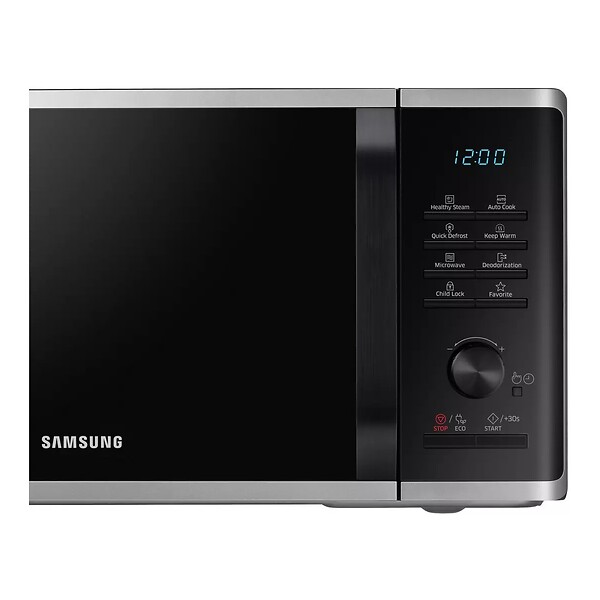 SAMSUNG - Micro-ondes Solo 23l 800w Silver/noir - MS 23 K 3555 ES - large