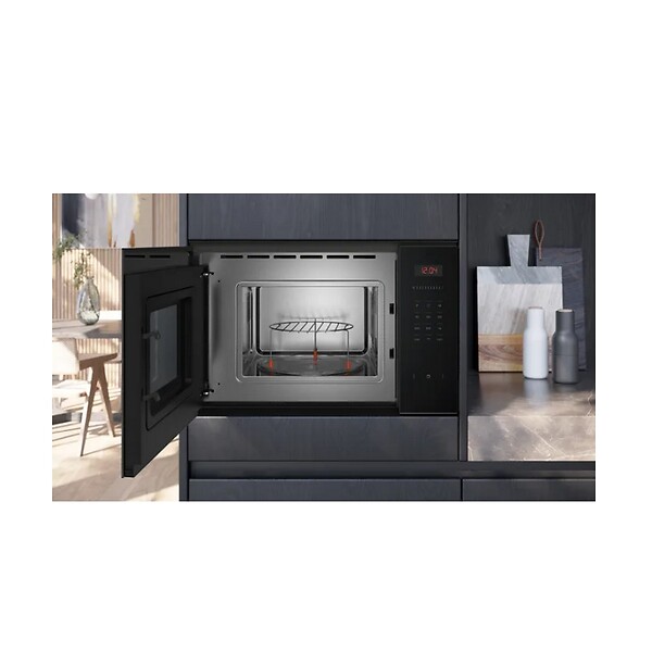 SIEMENS - Micro-ondes Encastrable 20l 800w Noir - BE523LMB1 - large