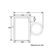BOSCH - Lave-linge Frontal 60cm 9kg 1400 - 0 Tr/min - WAN2827ZFR - vignette
