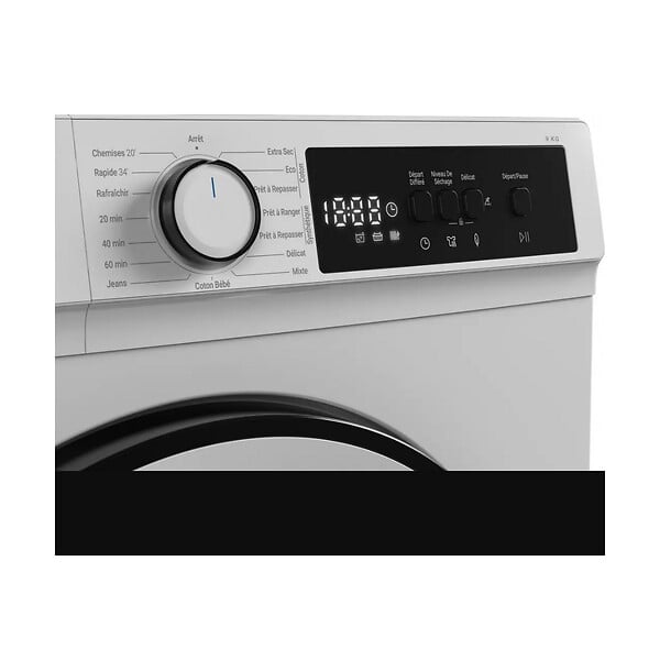 DAEWOO - Sèche-linge Pompe à Chaleur 60cm 9kg Blanc - TD-B9GP1WE0 - large