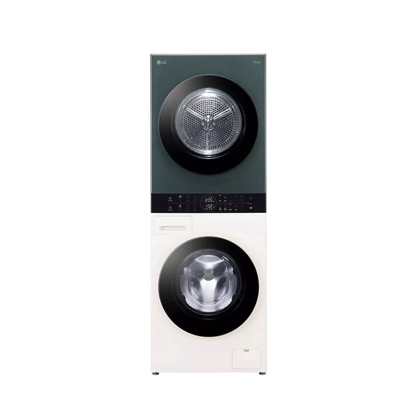 LG - Lave-linge 12kg + Sèche-linge 10kg - F214WT8GRBE - large