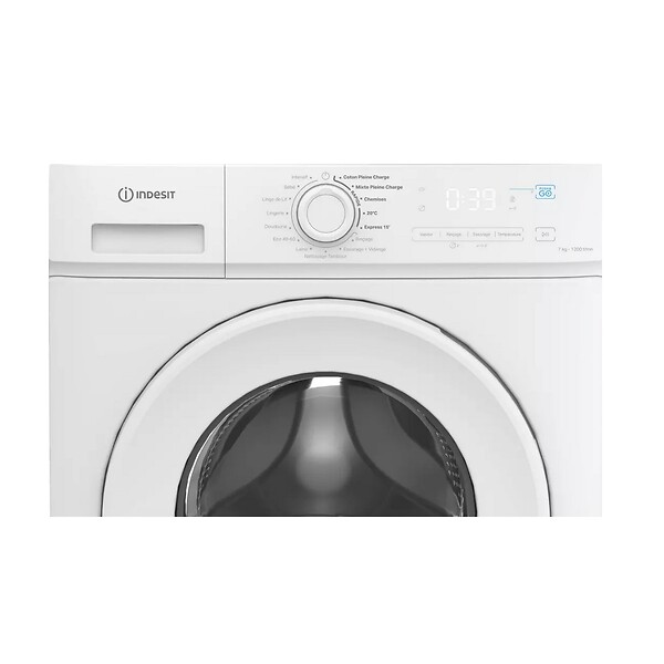 INDESIT - Lave-linge Frontal 7kg 1200 Tours/min - IMA762MYTIMEFR - large