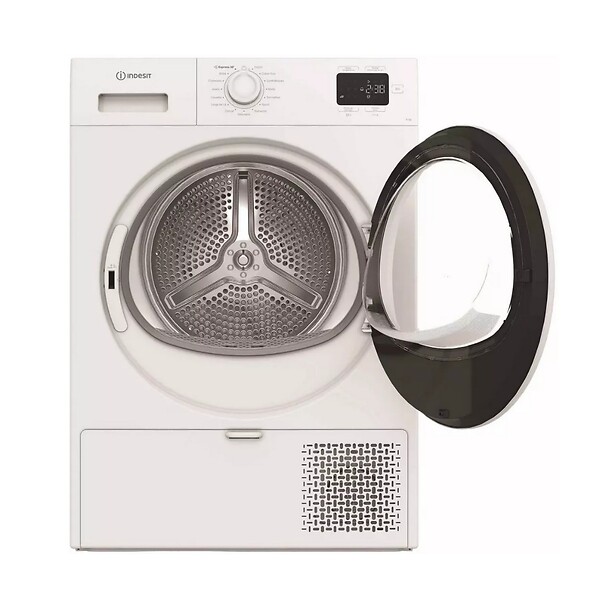 INDESIT - Sèche-linge Pompe à Chaleur 60cm 9kg Blanc - CYD92DWWFRX - large