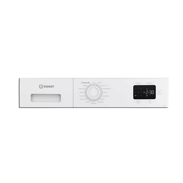 INDESIT - Sèche-linge Pompe à Chaleur 60cm 9kg Blanc - CYD92DWWFRX - large