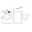 WHIRLPOOL - Lave-linge Frontal 9kg 1200 Tours/min Blanc - FFSPL9269WFR - vignette