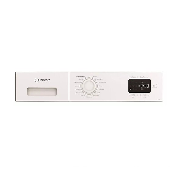 INDESIT - Sèche-linge Pompe à Chaleur 60cm 9kg Blanc - CYD92DWWFR - large