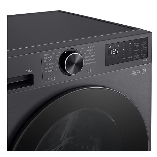 LG - Lave-linge Frontal 11kg 1400 Tours/min - F14X56BMST - large