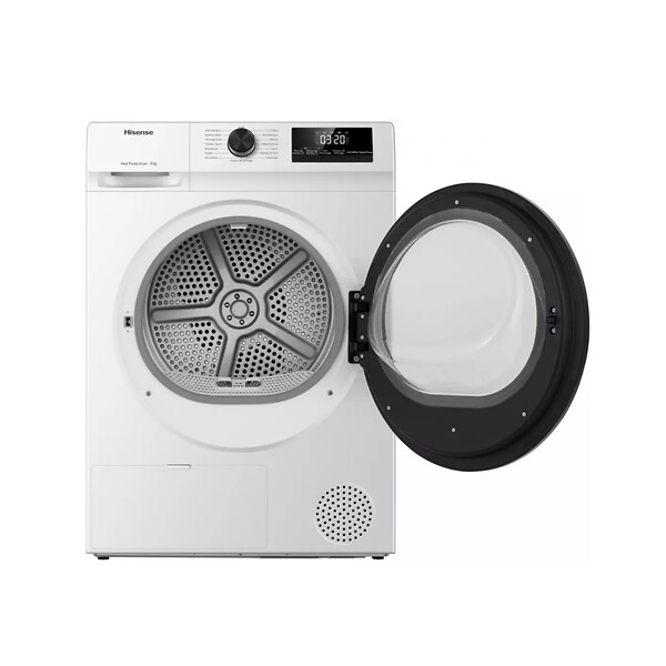 HISENSE - Sèche-linge Pompe à Chaleur 60cm 8kg - DHQE802U - large
