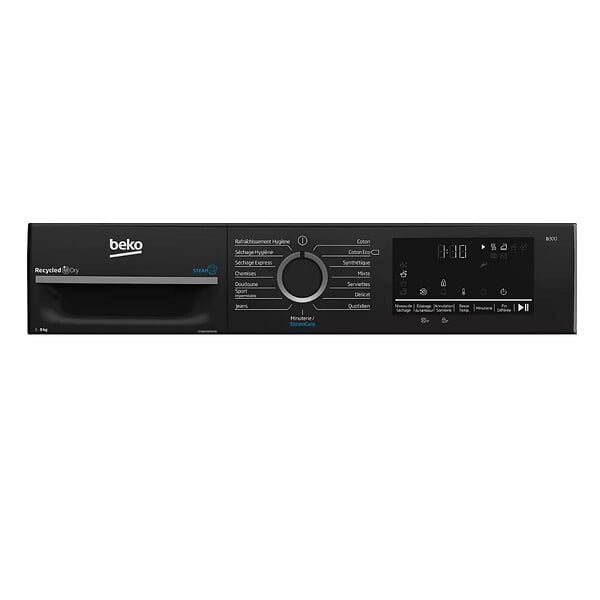 BEKO - Sèche-linge à Pompe à Chaleur 8kg 60cm - D34H28393A - large