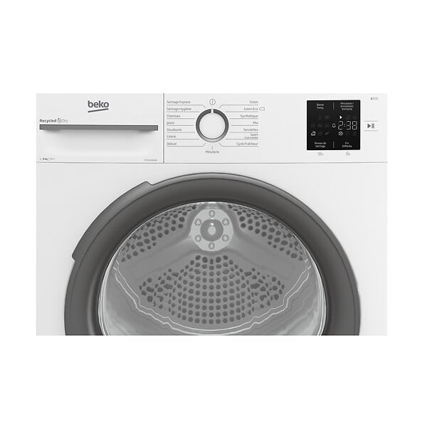 BEKO - Sèche-linge Pompe à Chaleur 60cm 8kg - DT3H18302W - large