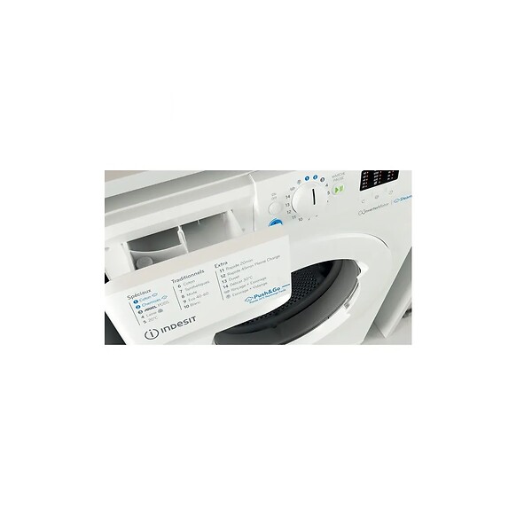 INDESIT - Lave-linge Frontal 8kg 1200 Tours/min - BWA81295XWVFR - large