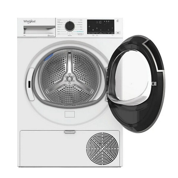 WHIRLPOOL - Sèche-linge Pompe à Chaleur 60cm 8kg Blanc - CWD84MWBSFR - large