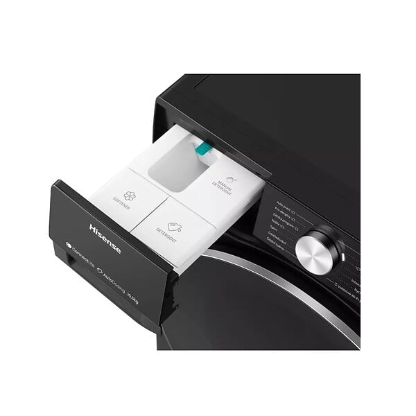 HISENSE - Lave-linge Frontal 10.5 Kg 1400 Tours/min Noir - WF5S1045BB - large