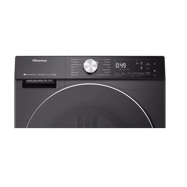 HISENSE - Lave-linge Frontal 10.5 Kg 1400 Tours/min Noir - WF5S1045BB - large
