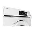 SHARP - Sèche-linge Pompe à Chaleur 60cm 10kg Blanc - KDNHA0S6GWE - vignette