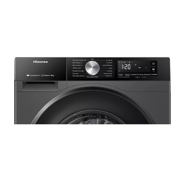 HISENSE - Lave-linge Frontal 10.5kg 1400 Tours/min - WF3S1043BB3 - large