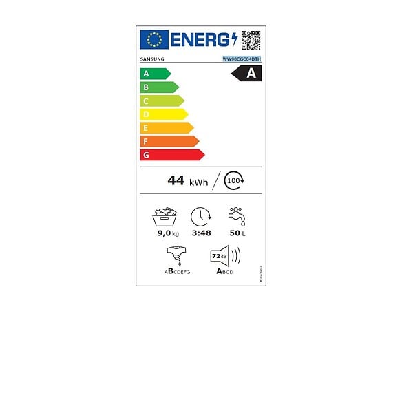 SAMSUNG - Lave-linge Frontal 9 Kg 1400 Tours/min - WW90CGC04DTH - large