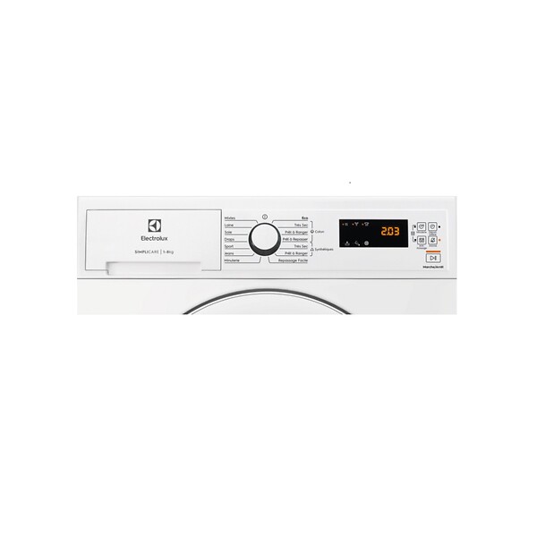 ELECTROLUX - Sèche-linge Pompe à Chaleur 60cm 8kg Blanc - EDHF4812AC - large