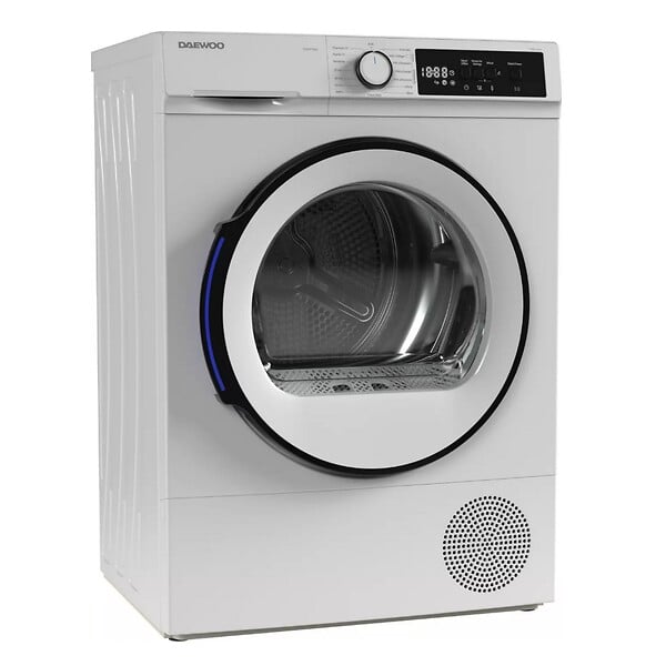 DAEWOO - Sèche-linge Pompe à Chaleur 60cm 7kg Blanc - TD-B7GP1WE0 - large