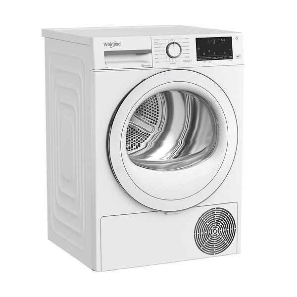 WHIRLPOOL - Sèche-linge Pompe à Chaleur 60cm 9kg Blanc - CWD93MWWSFR - large