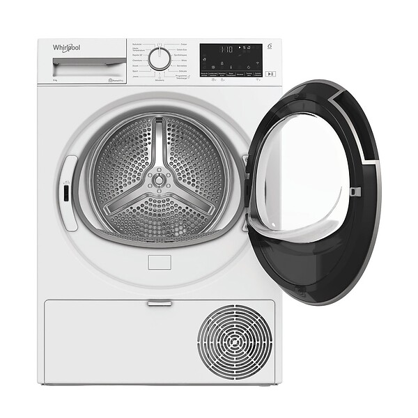 WHIRLPOOL - Sèche-linge Pompe à Chaleur 60cm 9kg Blanc - CWD93MWWSFR - large
