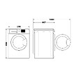 WHIRLPOOL - Sèche-linge Pompe à Chaleur 60cm 9kg Blanc - CWD93MWWSFR - vignette