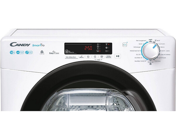 CANDY - Sèche-linge Pompe à Chaleur Avec Condenseur 60cm 10kg Blanc - CSOEH10A2DBEX-47 - large
