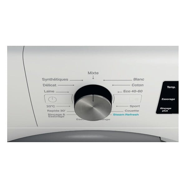 WHIRLPOOL - Lave-linge Frontal 10kg 1400 Trs/min - FFBR10489BSVFR - large