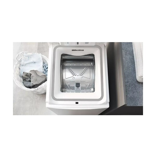 HOTPOINT-ARISTON - Lave-linge Top 6kg 1200 Tours/min - CWMTG6241FRN - large