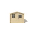ALTANKA - Abri de jardin en bois - 6m2 - 3x2m - Ep. 28mm - Couleur: naturel - DOM472 - vignette