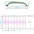 ALTANKA - Abri de piscine Horizon - 7.43x3.5 m - polycarbonate massif 3 mm - pour piscine BAS7308 - ECO338 - vignette