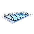 ALTANKA - Abri de piscine Horizon - 4.64x2.52 m - polycarbonate massif 3 mm - pour piscine BAS7304 - ECO334 - vignette