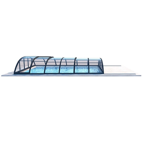 ALTANKA - Abri de piscine Horizon - 4.64x2.52 m - polycarbonate massif 3 mm - pour piscine BAS7304 - ECO334 - large