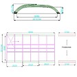 ALTANKA - Abri de piscine Horizon - 5.95x3.08 m - polycarbonate massif 3 mm - pour piscine BAS7305 - ECO335 - vignette