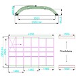 ALTANKA - Abri de piscine Horizon - 4.33x2.52 m - polycarbonate massif 3 mm - pour piscine BAS7302. BAS7303 - ECO332 - vignette