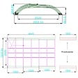 ALTANKA - Abri de piscine Horizon - 4.64x2.52 m - polycarbonate alvéolaire 8 mm - pour piscine BAS7304 - ECO304 - vignette