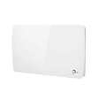 SANNOVER - Radiateur Electrique Mural en Verre Sorimo NF Sannover 1000 W Blanc - vignette