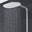 GROHE - Colonne de douche thermostatique Rainshower System SmartControl Mono 360 Blanc/chromé + Tablette douche d'angle Start Cube - vignette