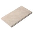 RO'MA NATURE - Margelle de piscine Pierre de l'Atlas Beige 61x33x3 cm Bord 1/2 Rond (à l'unité) - vignette