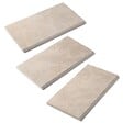 RO'MA NATURE - Margelle de piscine Pierre de l'Atlas Beige 61x33x3 cm Bord 1/2 Rond (à l'unité) - vignette