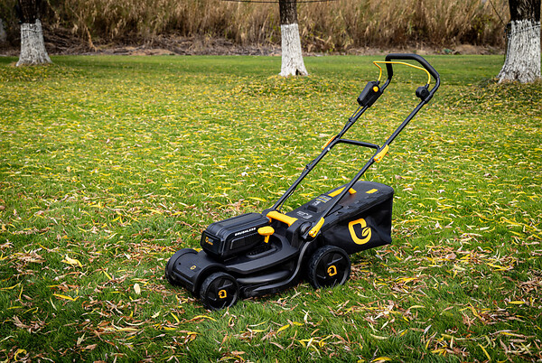 BESTGREEN - Tondeuse poussée à batterie BS 2 - 2x20V / 40 cm - large