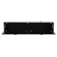OVIALA - Meuble TV suspendu 160 cm moderne noir - Holly - vignette