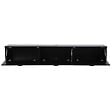 OVIALA - Meuble TV suspendu 200 cm moderne noir - Holly - vignette