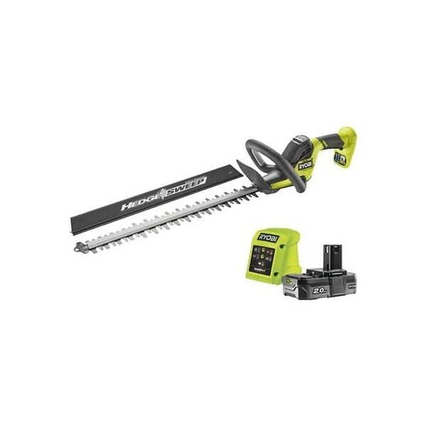 RYOBI - Taille-haies LINEA RYOBI RY18HT50A-120 18V 50cm avec 1x2Ah et chargeur 1,5A - large