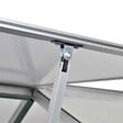 VIDAXL - vidaXL Serre renforcée en aluminium avec cadre de base 9,025 mÂ² - vignette