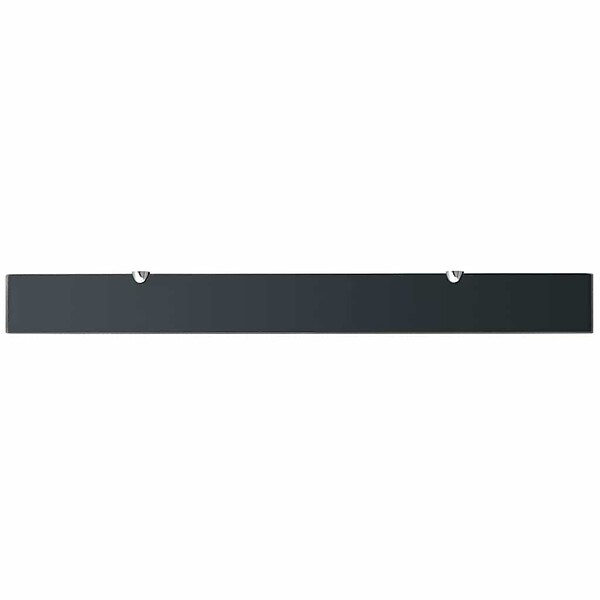 VIDAXL - vidaXL Étagère murale pour salon chambre salle de bain Verre 100 x 10 cm 8 mm - large