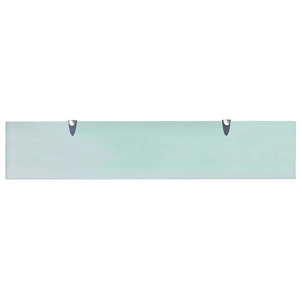 VIDAXL - vidaXL Étagère Murale en Verre 100x20 cm 8 mm Salon Chambre Salle de Bain - large