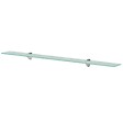 VIDAXL - vidaXL Étagère murale pour salon chambre salle de bain Verre 100 x 10 cm 8 mm - vignette