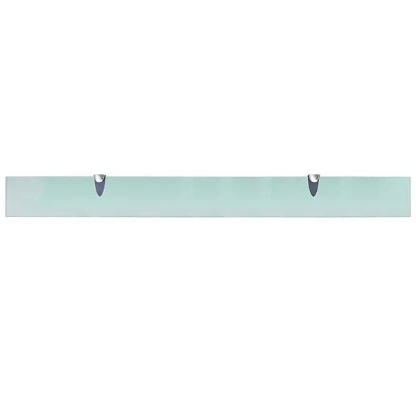 VIDAXL - vidaXL Étagère murale pour salon chambre salle de bain Verre 100 x 10 cm 8 mm - large